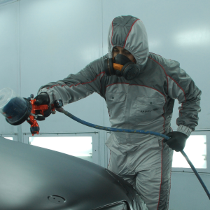 Sagola Anti-Static Coveralls In-Use
