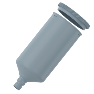 1000ml Metal Gravity cup Render
